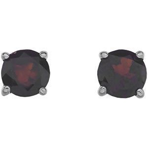 Hot Diamonds Strieborné náušnice Hot Diamonds Anais Granát AE001