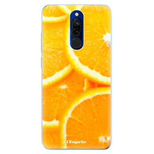 Odolné silikónové puzdro iSaprio - Orange 10 - Xiaomi Redmi 8