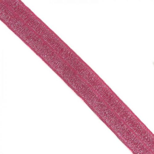 Lemovacia guma glitter 20 mm fuchsia