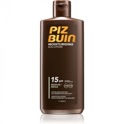 Piz Buin Moisturising hydratačné mlieko na opaľovanie SPF 15 200 ml