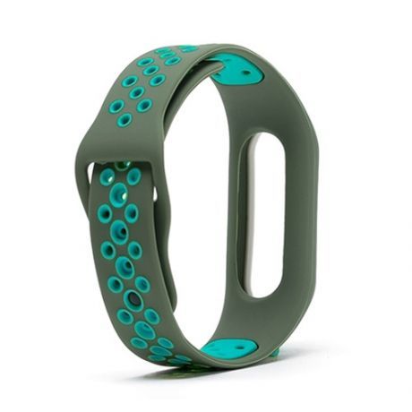 Xiaomi Mi Band 2 Silicone Sport náramok, Khaki/Teal
