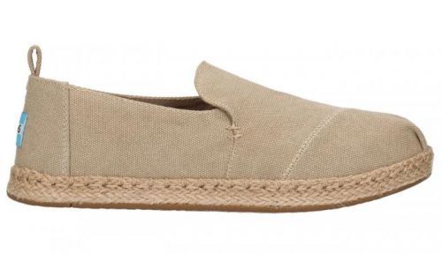 Toms Alpargatas Desert Washed Canvas Deconstructed svetlohnedé 10009837