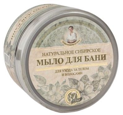 Agafia Čierne sprchovacie mydlo z 37 bylín 1x500 ml