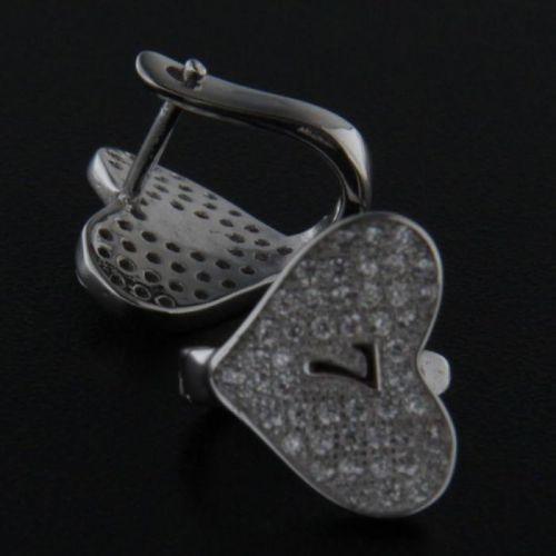 Strieborné náušnice 29058