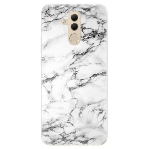 Silikónové puzdro iSaprio - White Marble 01 - Huawei Mate 20 Lite