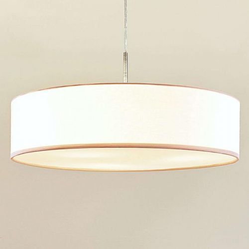 Závesná lampa Sebatin E27 LED 50 cm biela