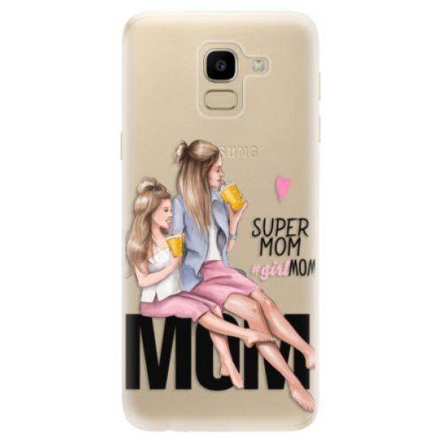 Odolné silikónové puzdro iSaprio - Milk Shake - Blond - Samsung Galaxy J6