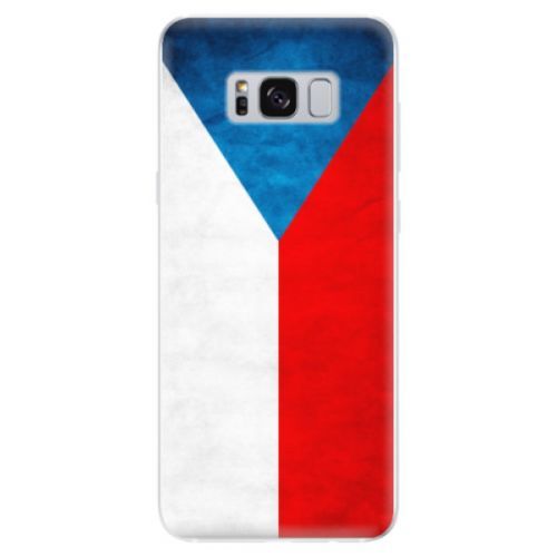 Odolné silikónové puzdro iSaprio - Czech Flag - Samsung Galaxy S8