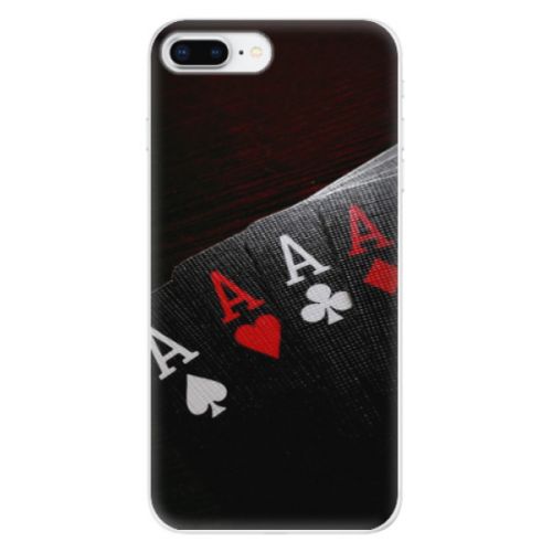 Odolné silikónové puzdro iSaprio - Poker - iPhone 8 Plus