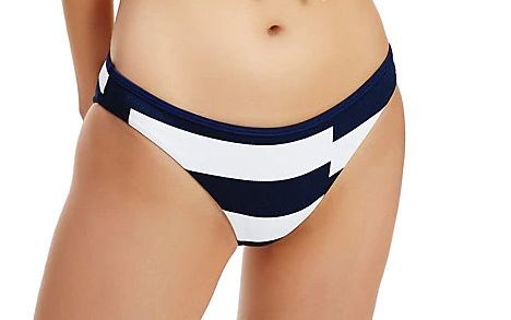 Tommy Hilfiger Dámske plavkové nohavičky Broke n Str - Pitch Blue Bikini XS