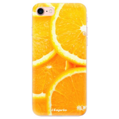 Odolné silikónové puzdro iSaprio - Orange 10 - iPhone 7