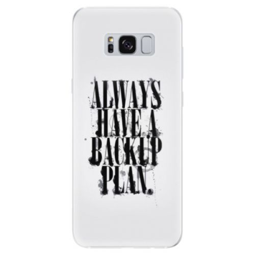 Odolné silikónové puzdro iSaprio - Backup Plan - Samsung Galaxy S8