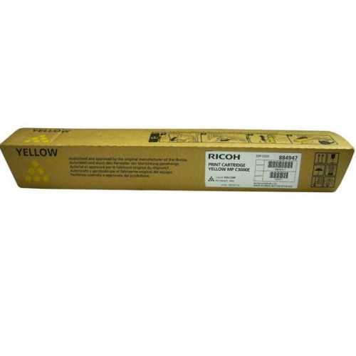 Ricoh originál toner 888641, 884947, 842031, yellow, 15000str., Ricoh MPC 2000, 2500, AD, 3000, AD
