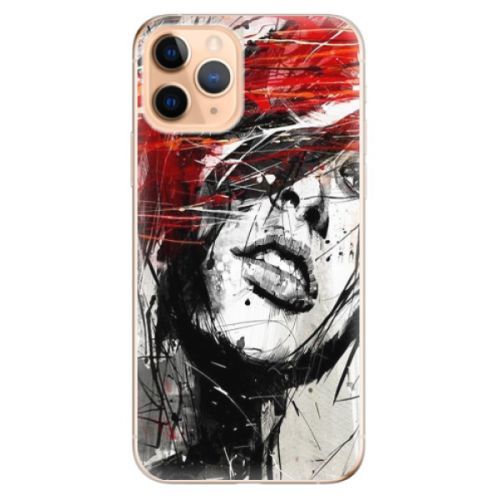 Odolné silikónové puzdro iSaprio - Sketch Face - iPhone 11 Pro