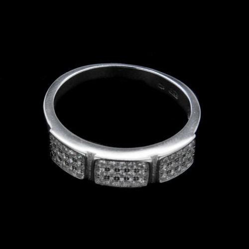 Strieborný prsteň 25985