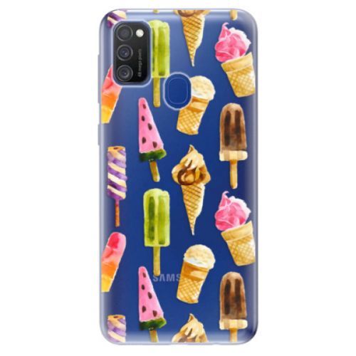 Odolné silikónové puzdro iSaprio - Ice Cream - Samsung Galaxy M21