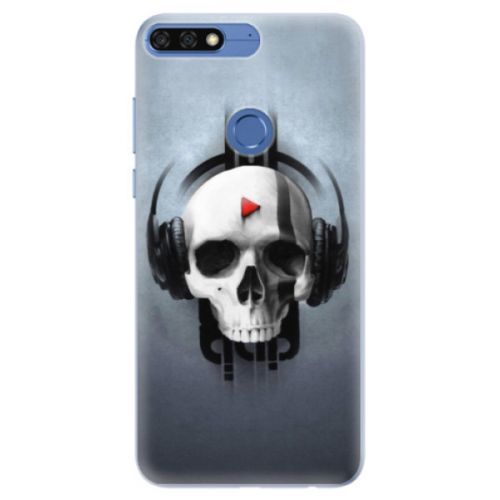 Silikónové puzdro iSaprio - Skeleton M - Huawei Honor 7C