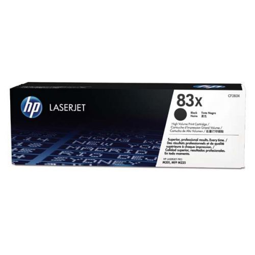 HP originál toner CF283X, black, 2200str., HP 83X, HP LaserJet Pro M201, M225, MFP M225dn, 830g