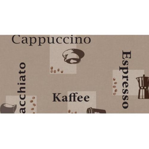 Gumený obrus Cappuccino karamel 385-9008 140 cm x 20 m