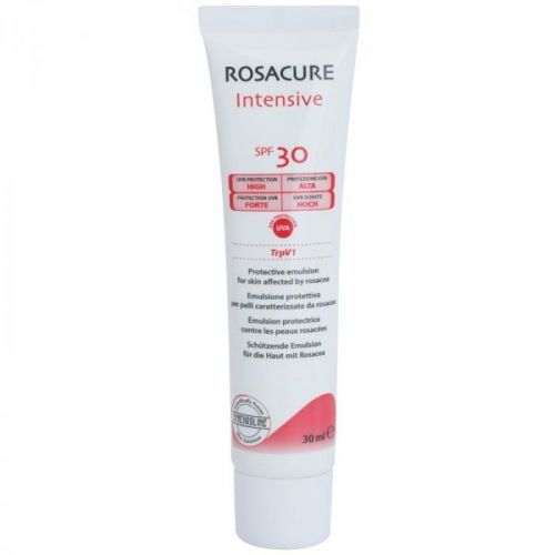 Synchroline Rosacure Intensive ochranná emulzia pre citlivú pleť so sklonom k začervenaniu SPF 30 30 ml