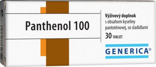 GENERICA PANTHENOL 100 30 tbl