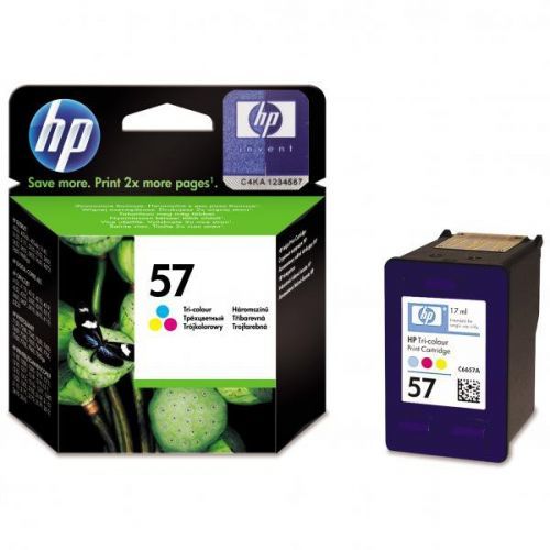 HP originál ink C6657AE, HP 57, color, 500str., 17ml, HP DeskJet 450, 5652, 5150, 5850, psc-7150, OJ-6110