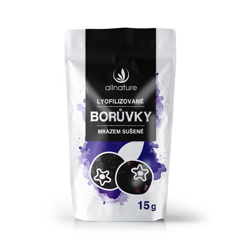 Allnature Borůvka sušená mrazem celá 15 g