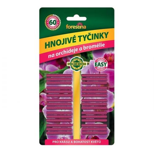 Forestina - Tyčinky pre orchideje a bromélie 30 ks