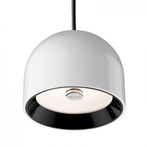 FLOS Wan S – biela závesná lampa