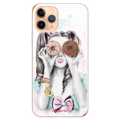 Odolné silikónové puzdro iSaprio - Donuts 10 - iPhone 11 Pro