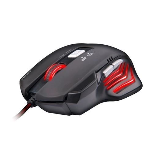 Myš C-TECH Akantha, červené podsvietenie, USB GM-01R