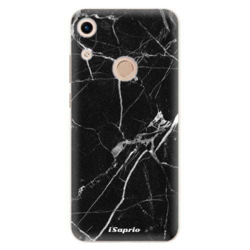 Odolné silikónové puzdro iSaprio - Black Marble 18 - Huawei Honor 8A
