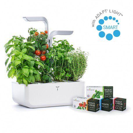 Inteligentný kvetináč Véritable® SMART, biely