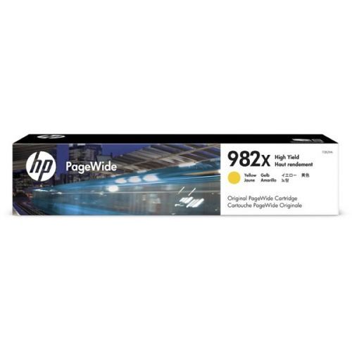 HP originál ink T0B29A, HP 982X, yellow, 16000str., high capacity, HP PageWide Enterprise Color 765, 780, 785