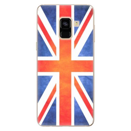 Odolné silikónové puzdro iSaprio - UK Flag - Samsung Galaxy A8 2018