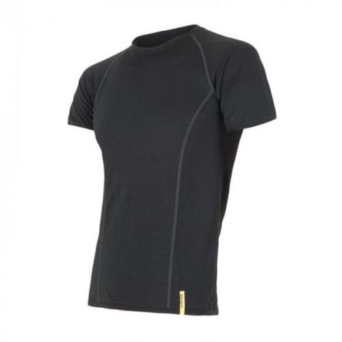 Pánske triko Sensor Merino Wool Active čierne 11109034