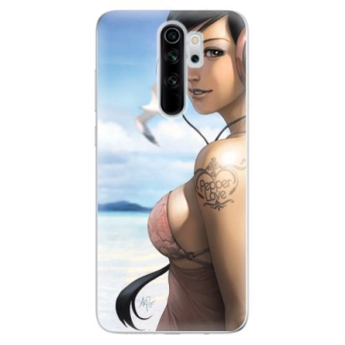Odolné silikónové puzdro iSaprio - Girl 02 - Xiaomi Redmi Note 8 Pro