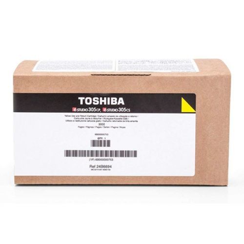 Toshiba originál toner T305PYR, yellow, 3000str., Toshiba e-Studio 305 CP, 305 CS, 306 CS, 900g