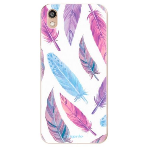 Odolné silikónové puzdro iSaprio - Feather Pattern 10 - Huawei Honor 8S