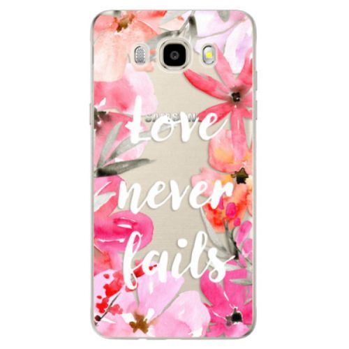 Odolné silikónové puzdro iSaprio - Love Never Fails - Samsung Galaxy J5 2016