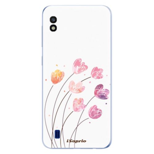 Odolné silikónové puzdro iSaprio - Flowers 14 - Samsung Galaxy A10