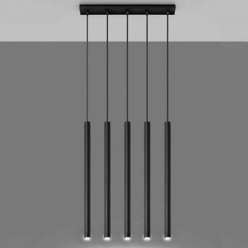 Lampa Padova 4 BLACK