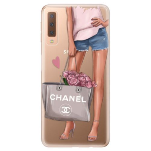 Odolné silikónové puzdro iSaprio - Fashion Bag - Samsung Galaxy A7 (2018)
