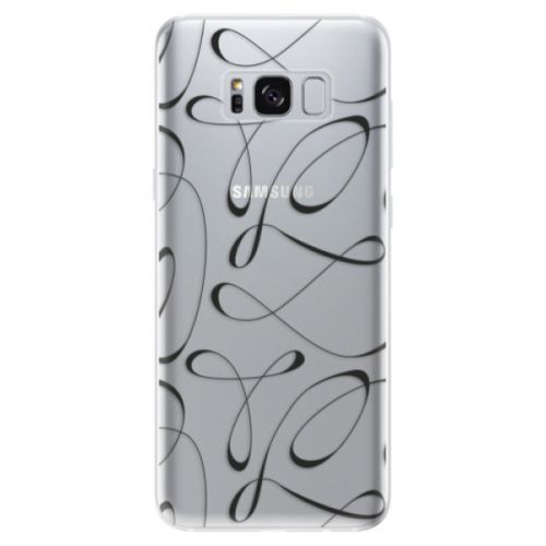 Odolné silikónové puzdro iSaprio - Fancy - black - Samsung Galaxy S8