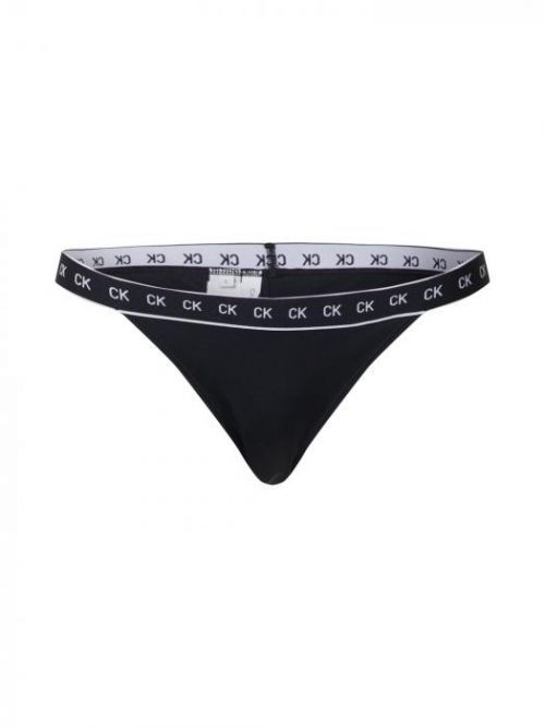 Calvin Klein Swimwear Nohavičky 'BRAZILIAN'  čierna