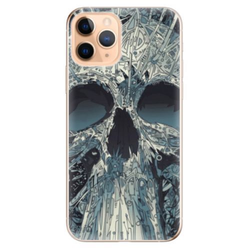 Odolné silikónové puzdro iSaprio - Abstract Skull - iPhone 11 Pro