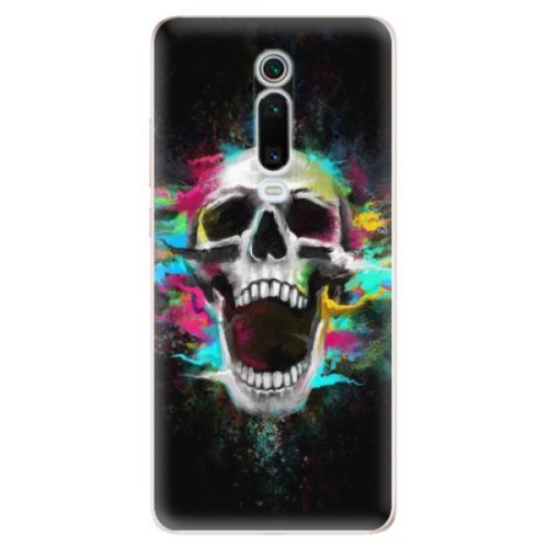 Odolné silikónové puzdro iSaprio - Skull in Colors - Xiaomi Mi 9T Pro
