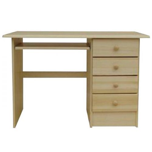 Písací stôl B-115 4S borovica