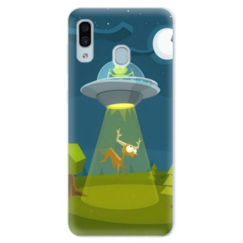 Silikónové puzdro iSaprio - Alien 01 - Samsung Galaxy A30