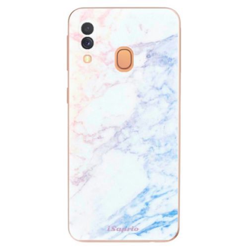 Odolné silikónové puzdro iSaprio - Raibow Marble 10 - Samsung Galaxy A40